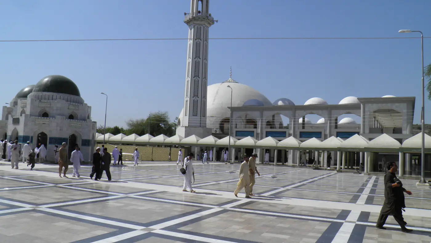 A General View of Khari Sharif Mosque Mirpur Azad Kashmir