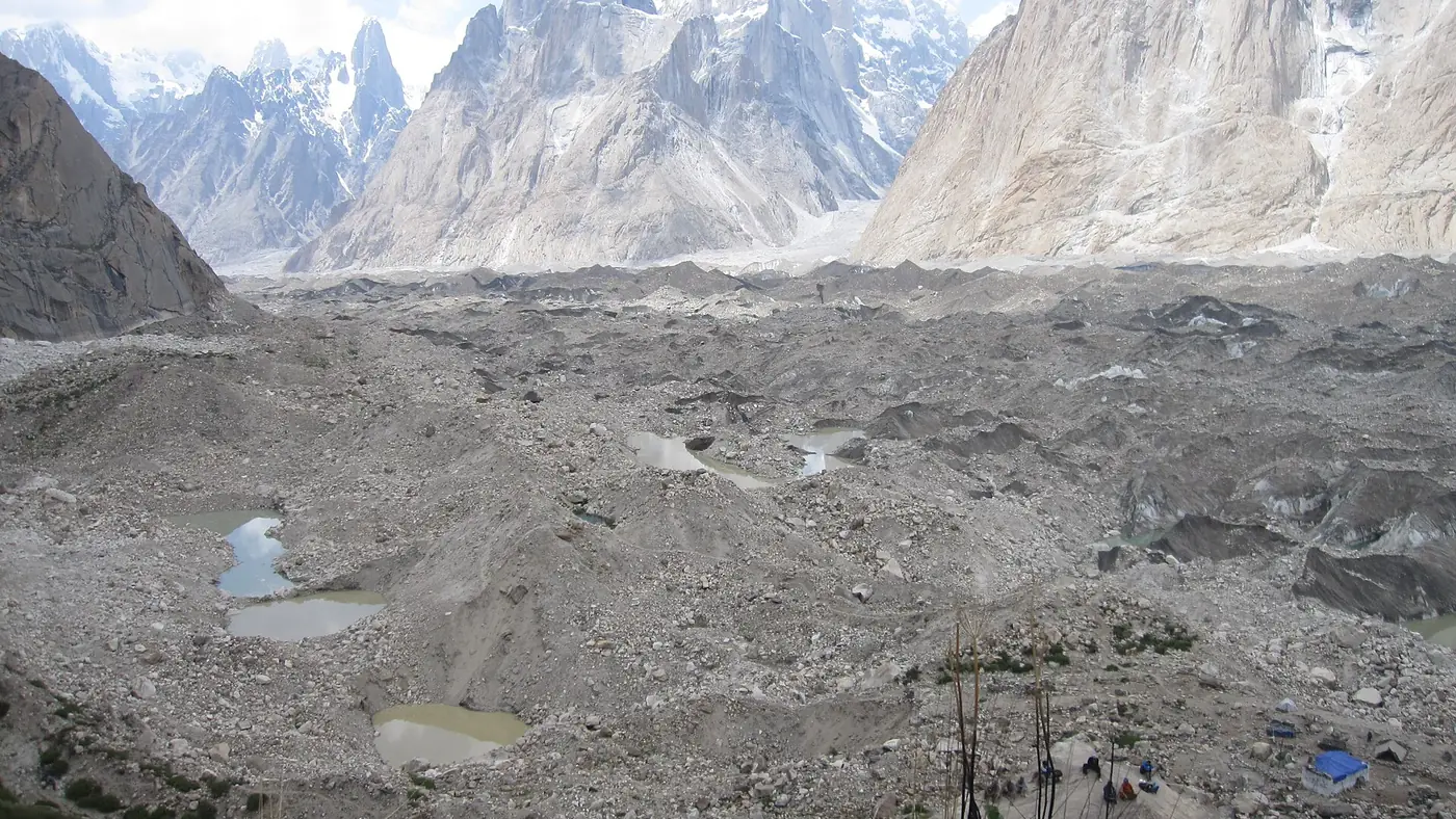 Baltoro from Urdukas campsite