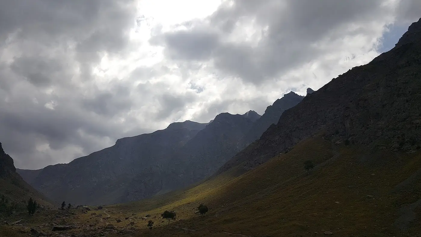 Road to Domel, Kashmir, Pakistan