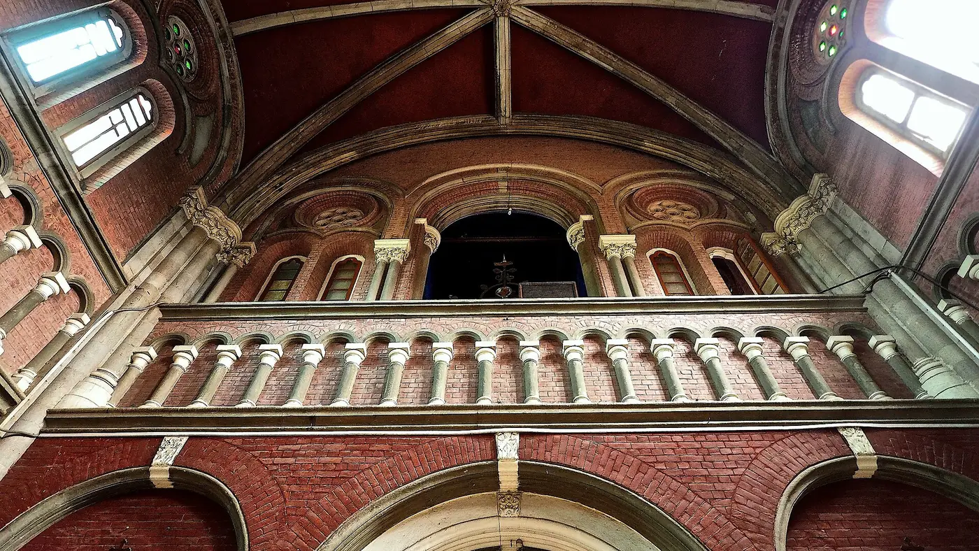 Interior Sacred Heart Cathedral, Easter Pakistan