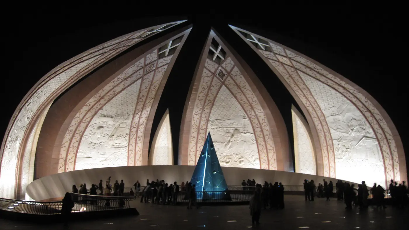 Islamabad - Pakistan Monument by Night