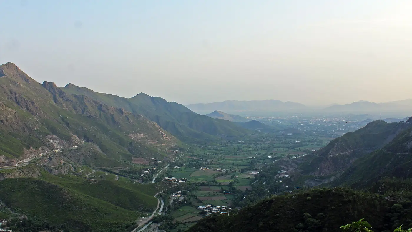 View from Top of Malakand Pass