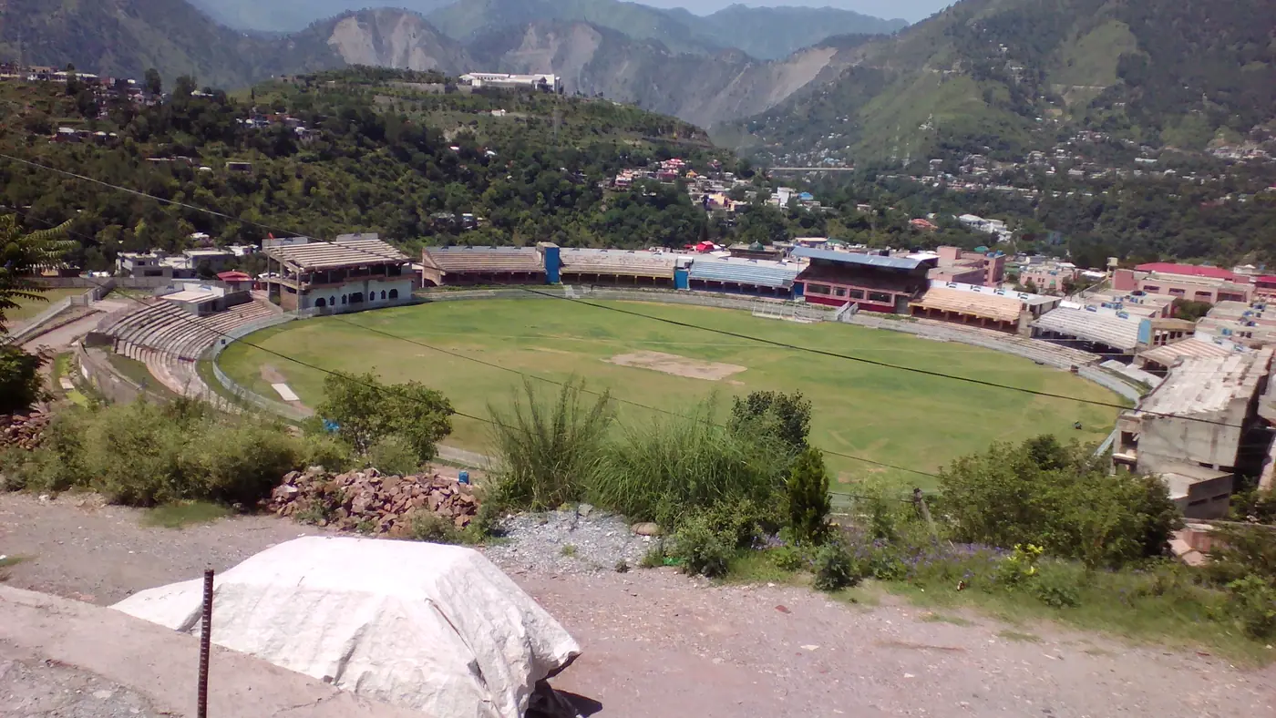 Muzaffarabad cricket ground