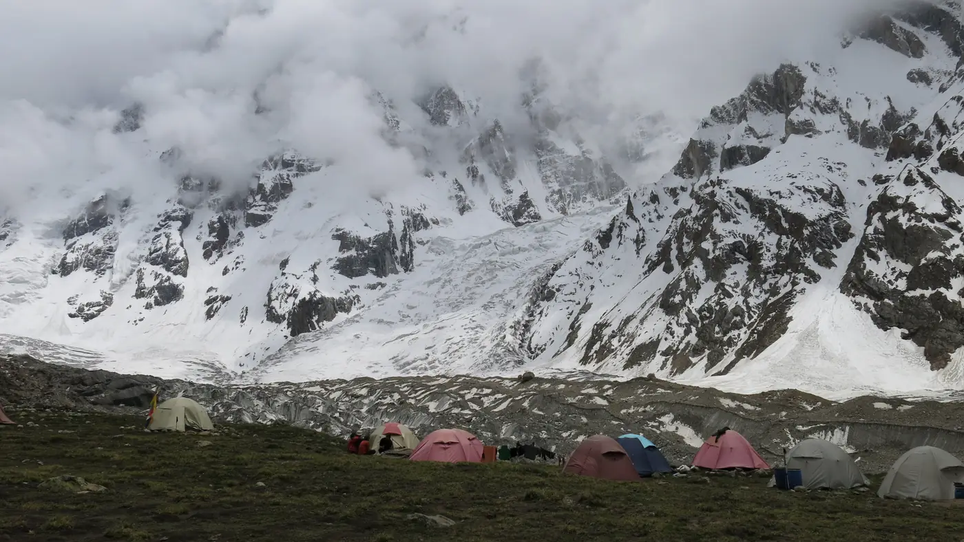 Nanga Parbat Base Camp Diamir glacier
