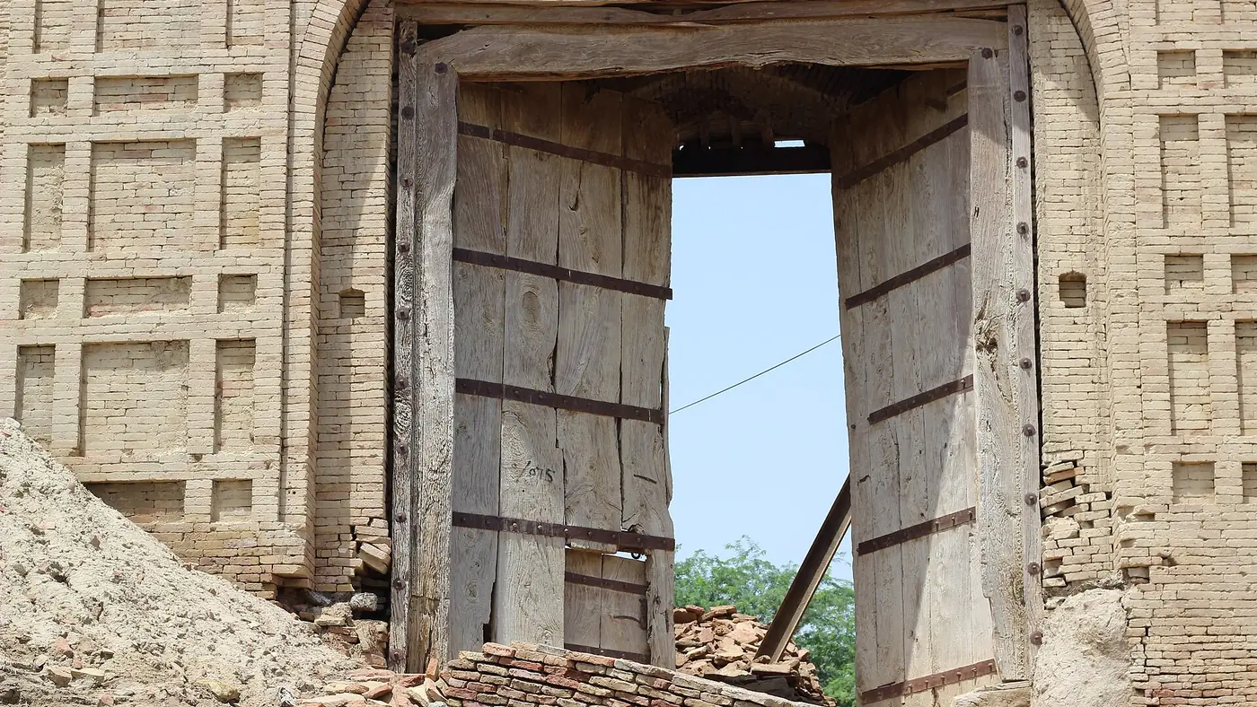 Gate of Harand Fort, Rajanpur