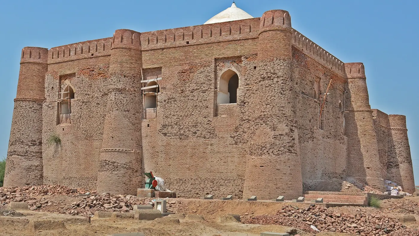 Shrine of Warrior Khalid Waleed (Back side Image