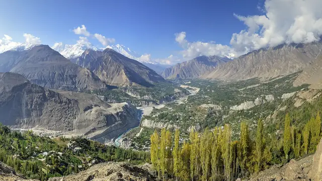 Hunza Valley, view from Eagle's Nest