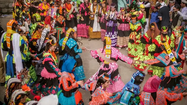Pakistan valley kalash people festival