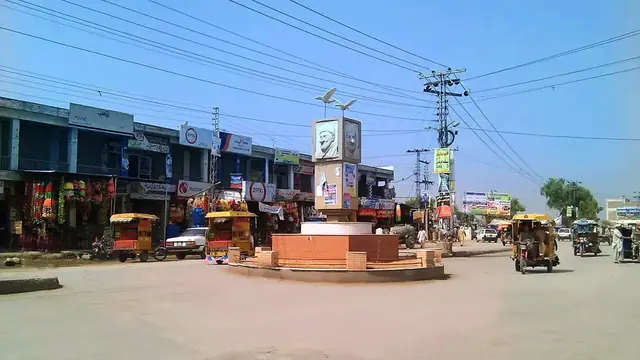 Bacha Khan Square In Charsadda, Utmanzai
