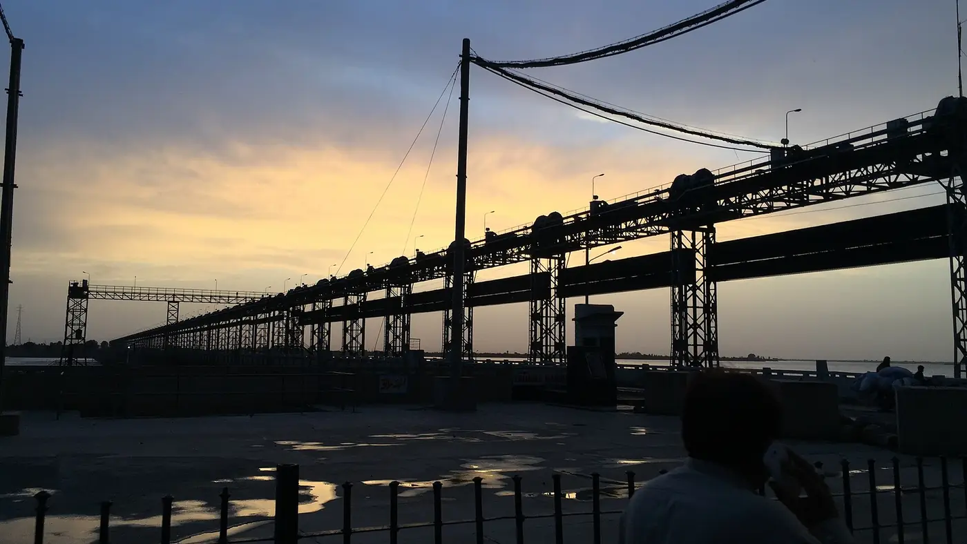 Taunsa Barrage, River Indus, Punjab, Pakistan