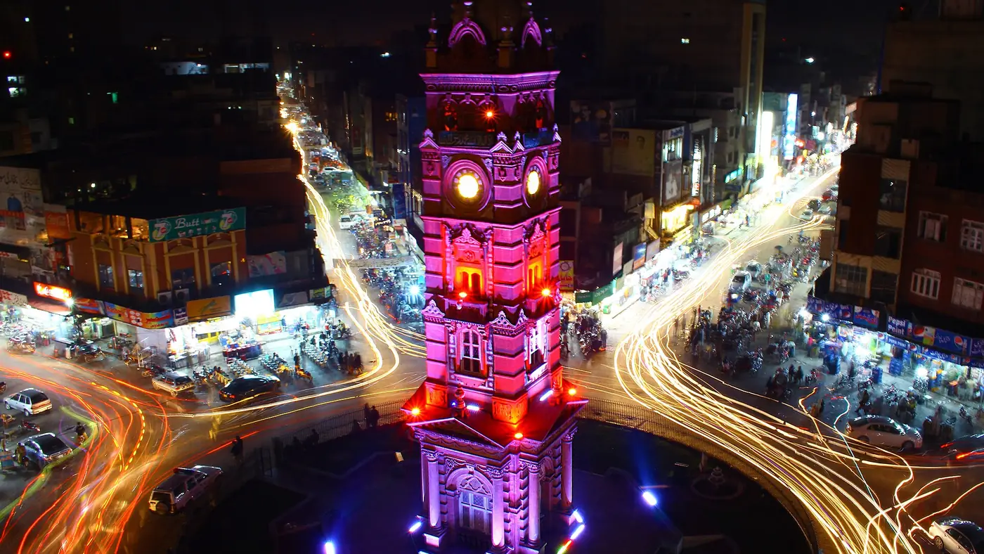 Clock Tower Faisalabad by Usman Nadeem, Where to Stay in Faisalabad
